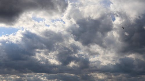 Time Lapse of Moving Clouds