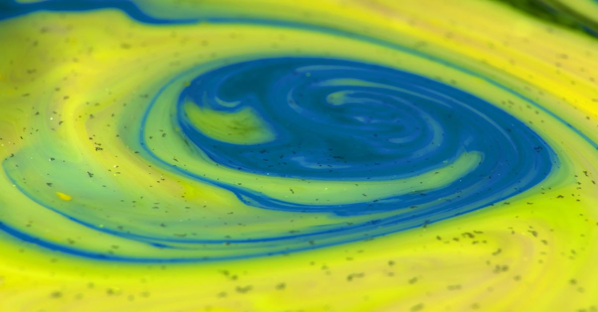 Close up of Colored Liquid Mix Moving in Slow Motion Free Stock Video ...