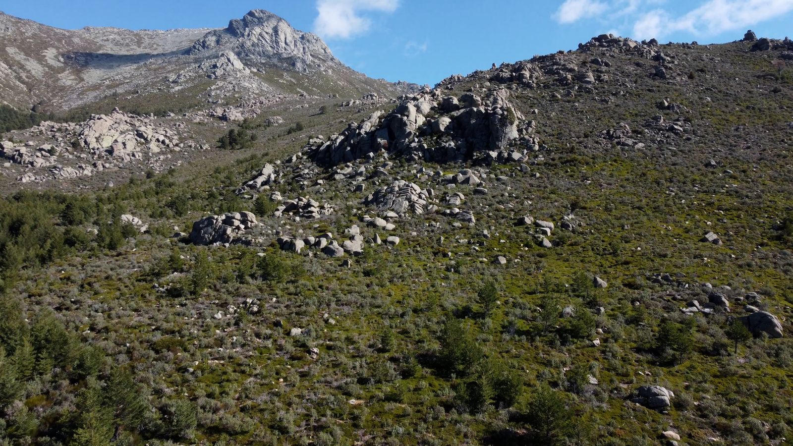 Rocks Falling down in a Mountain Landscape Free Stock Video Footage ...