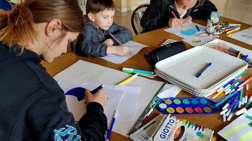 Art Class for Kids in Ukraine