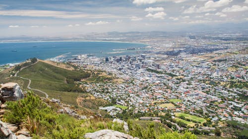 View on City from Hill