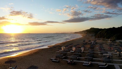 Sunrise over Beach