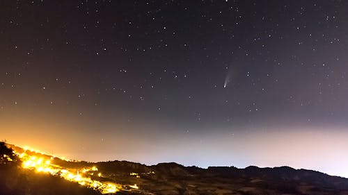 Time Lapse of a Starry Sky 