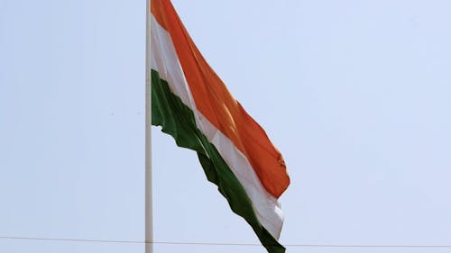 Waving Indian Flag