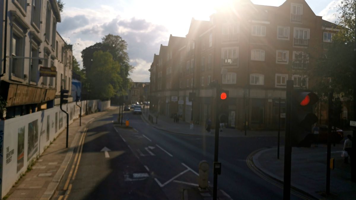 Daytime Traffic On The Main Road In London Boroughs Free Stock Video ...