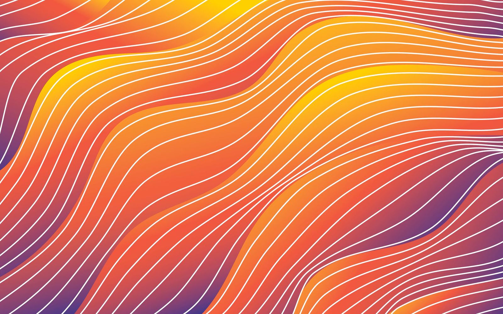 Vibrant Abstract Wave Animation Background Free Stock Video Footage ...