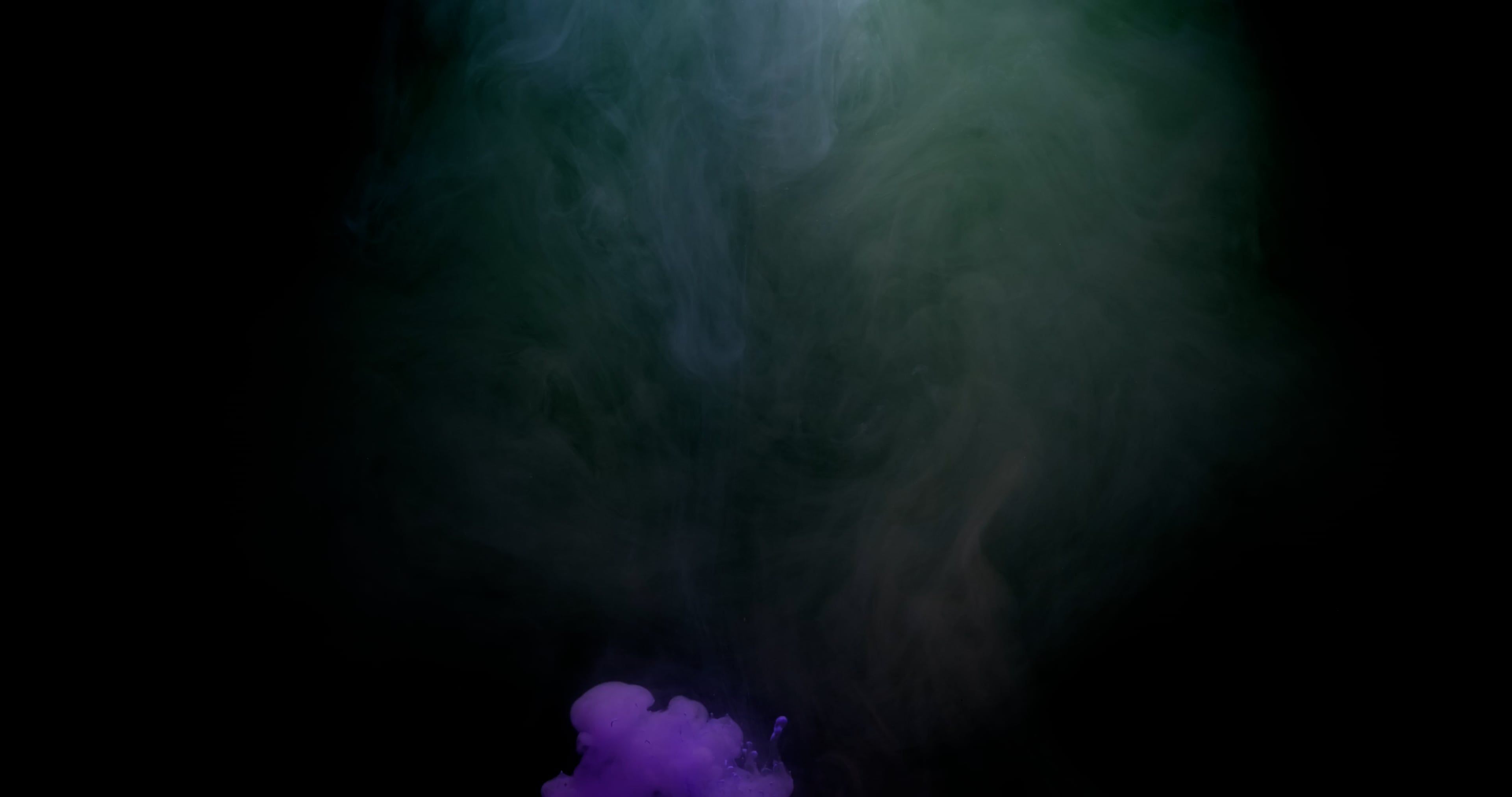 Colored Ink in Water Flowing in Slow Motion Free Stock Video Footage ...