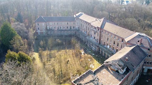 Drone Footage of an Abandoned Sanatorium