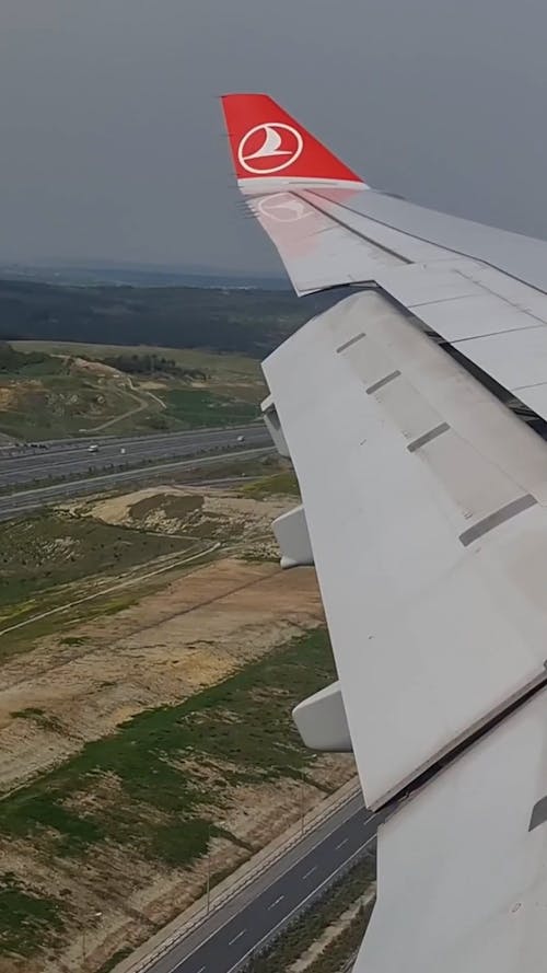 Landing of Airplane