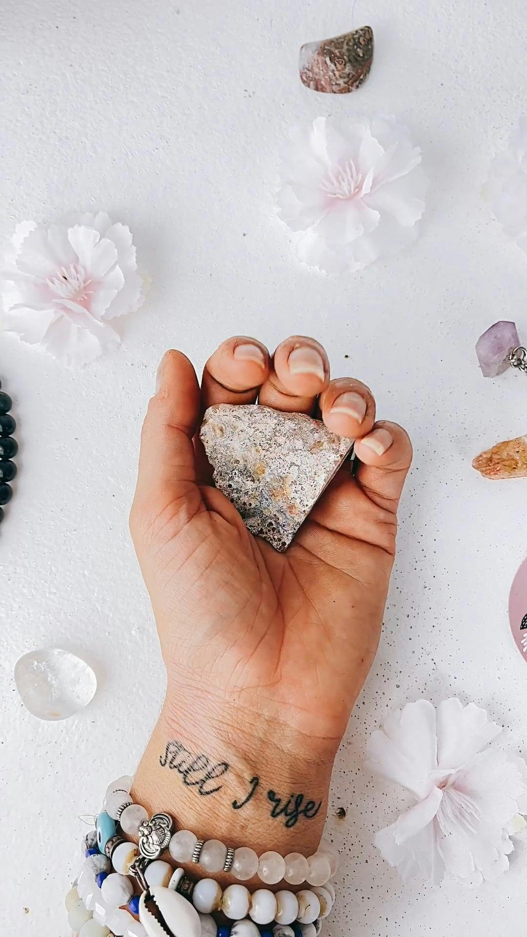 Crystal Chained Hand Free Stock Video Footage, RoyaltyFree 4K & HD