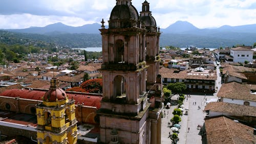 Church Towers in City