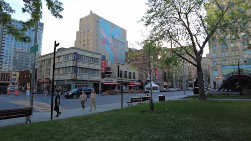 Street in Montreal