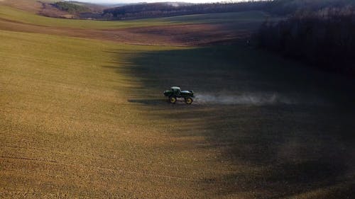 Tractor on Field