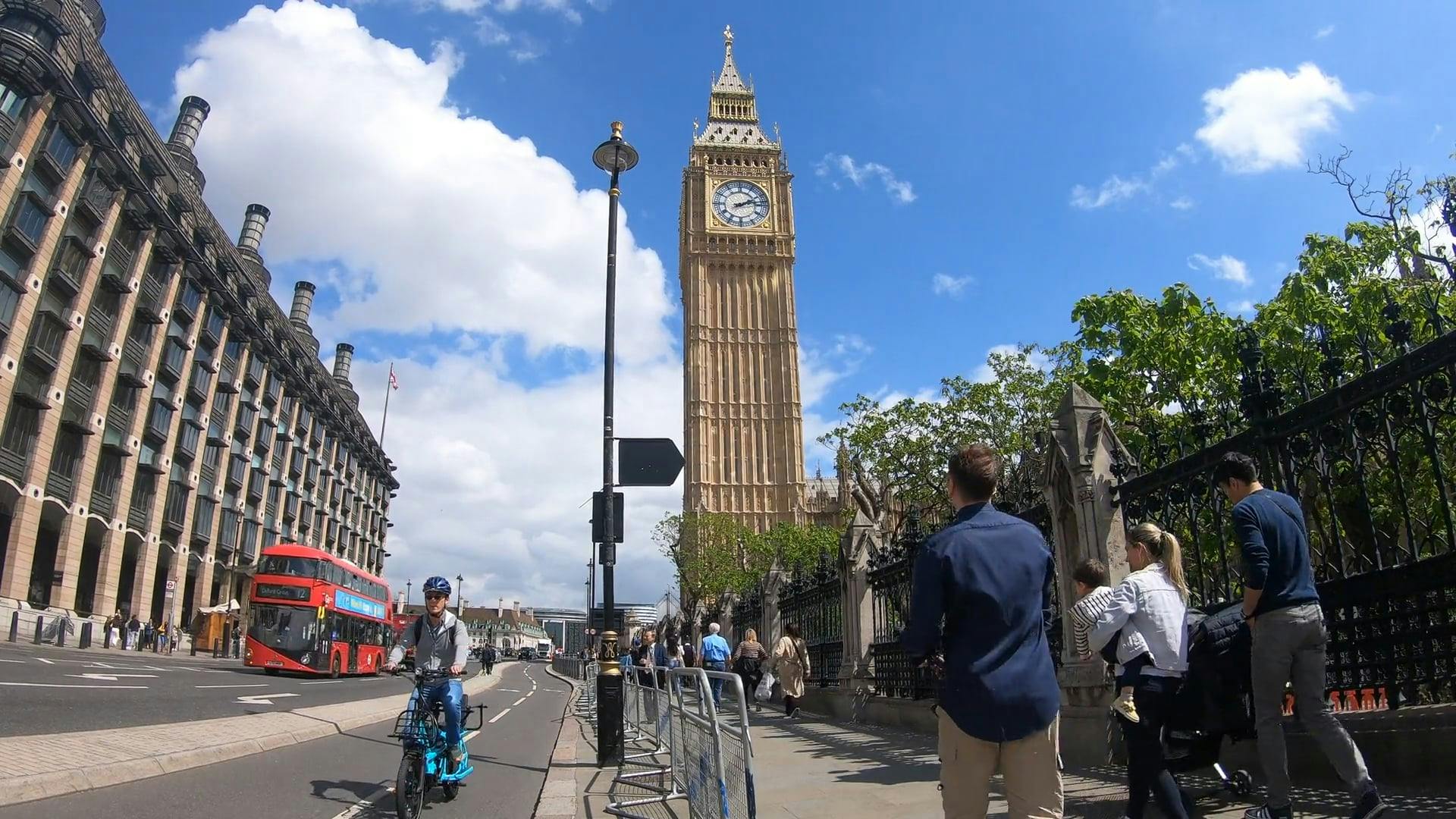 Big Ben in England London Free Stock Video Footage, Royalty-Free 4K & HD  Video Clip