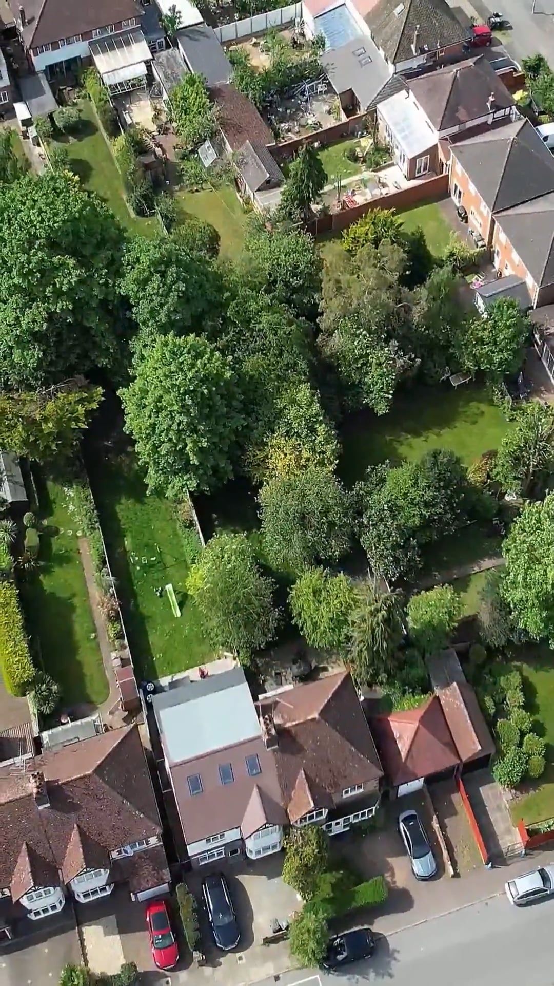 drone footage of town 12179913