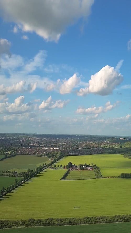 Clouds over Rural Fields