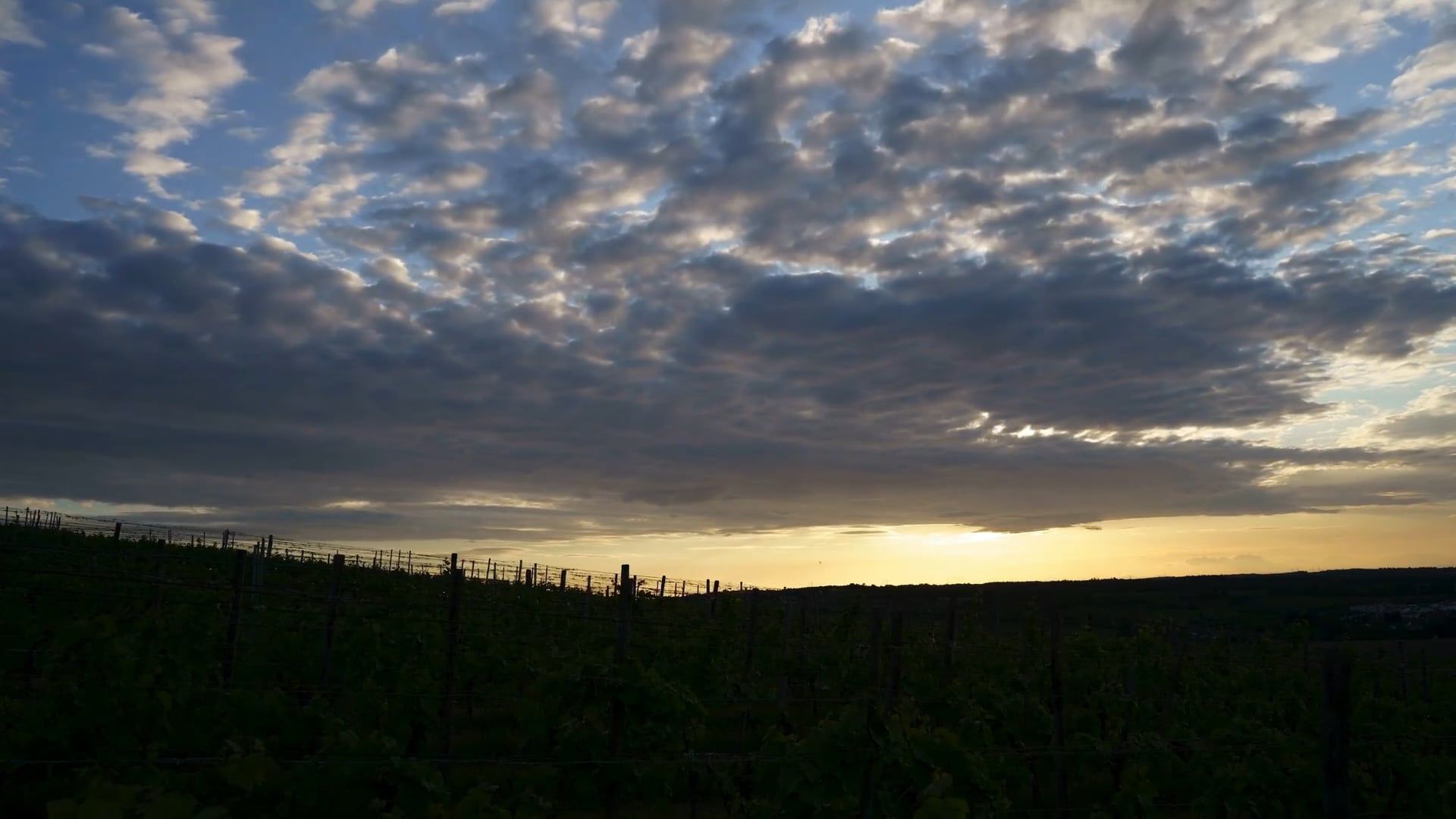 Time Lapse of Clouds During Sunset Free Stock Video Footage, Royalty ...