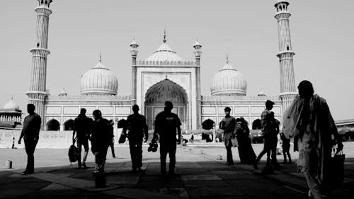 People around Temple