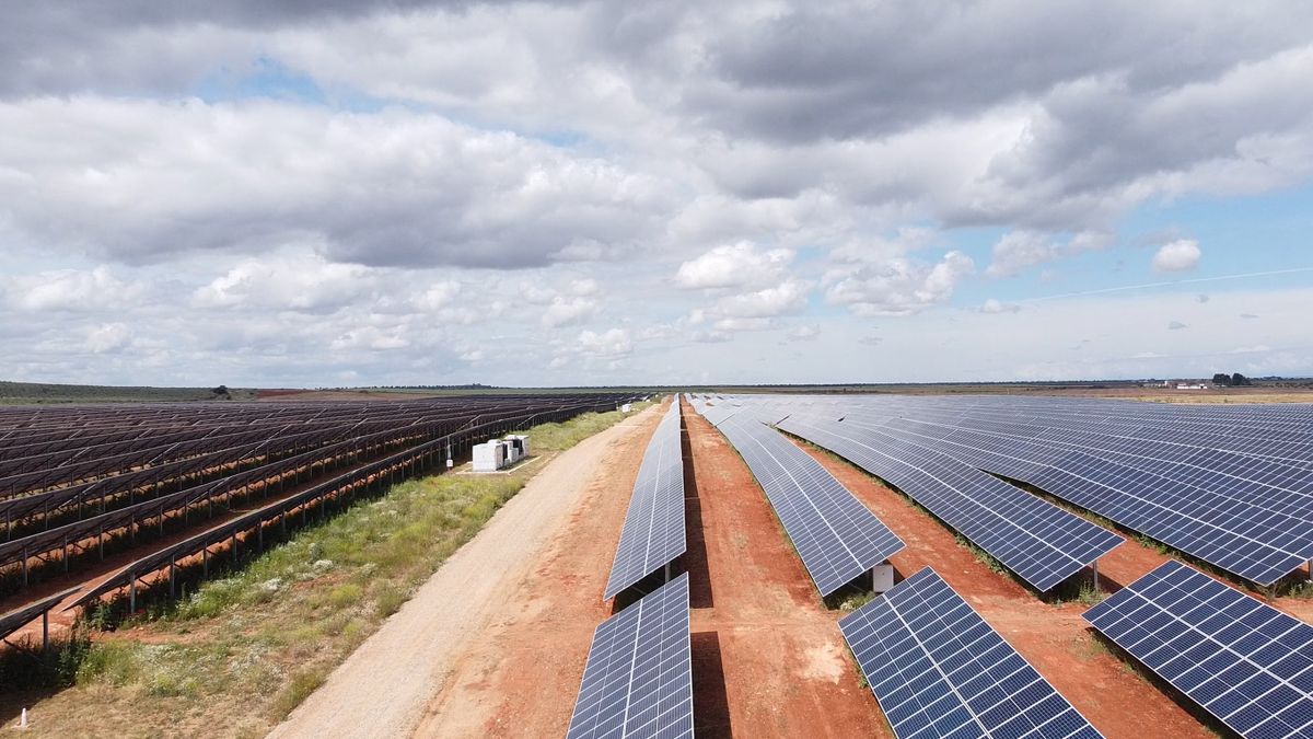 Drone Footage of Solar Farm Free Stock Video Footage, Royalty-Free 4K ...