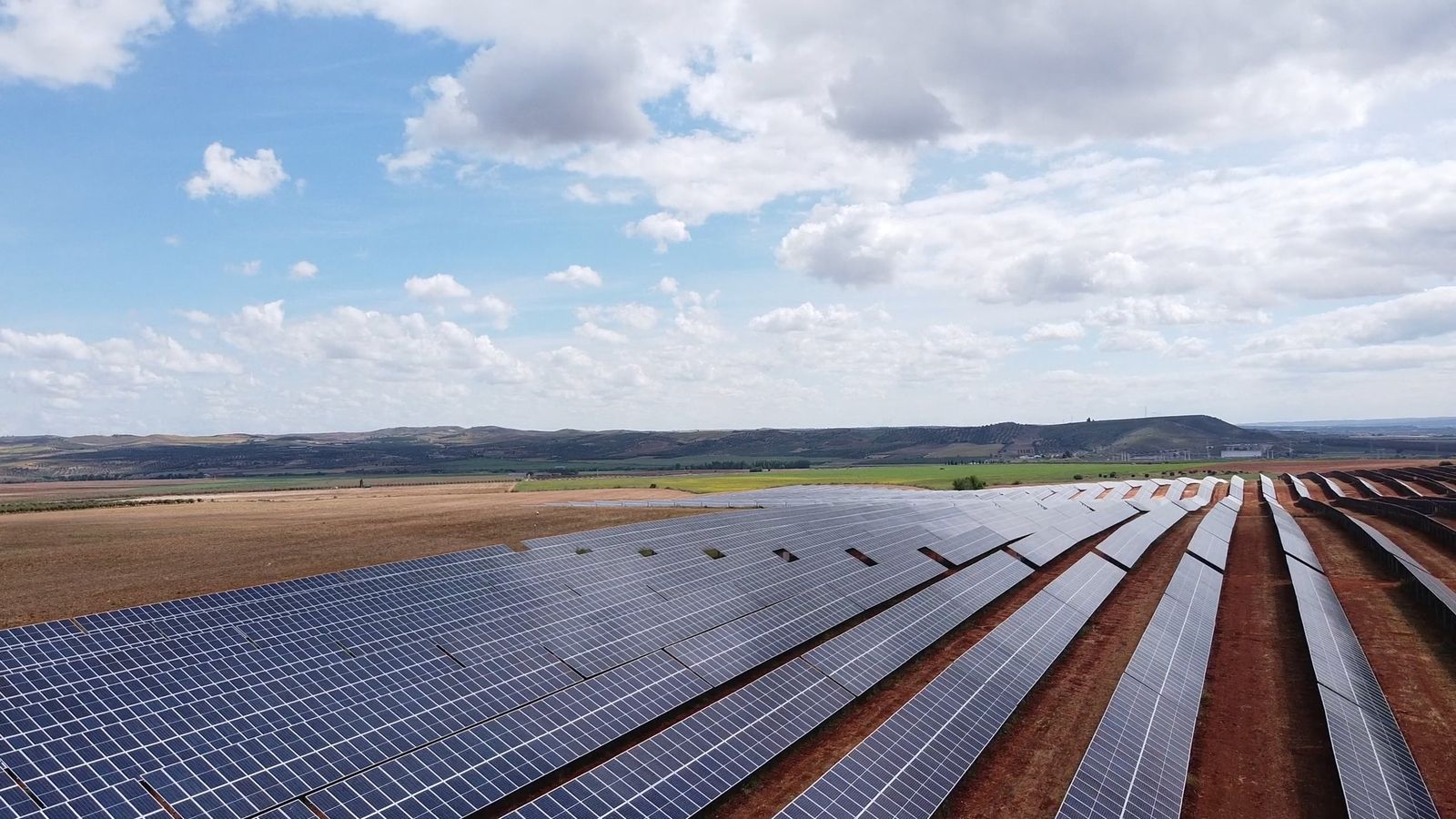 Drone Footage of a Solar Farm Free Stock Video Footage, Royalty-Free 4K ...