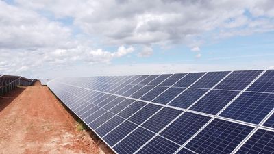 Drone Footage of Solar Farm Free Stock Video Footage, Royalty-Free 4K ...