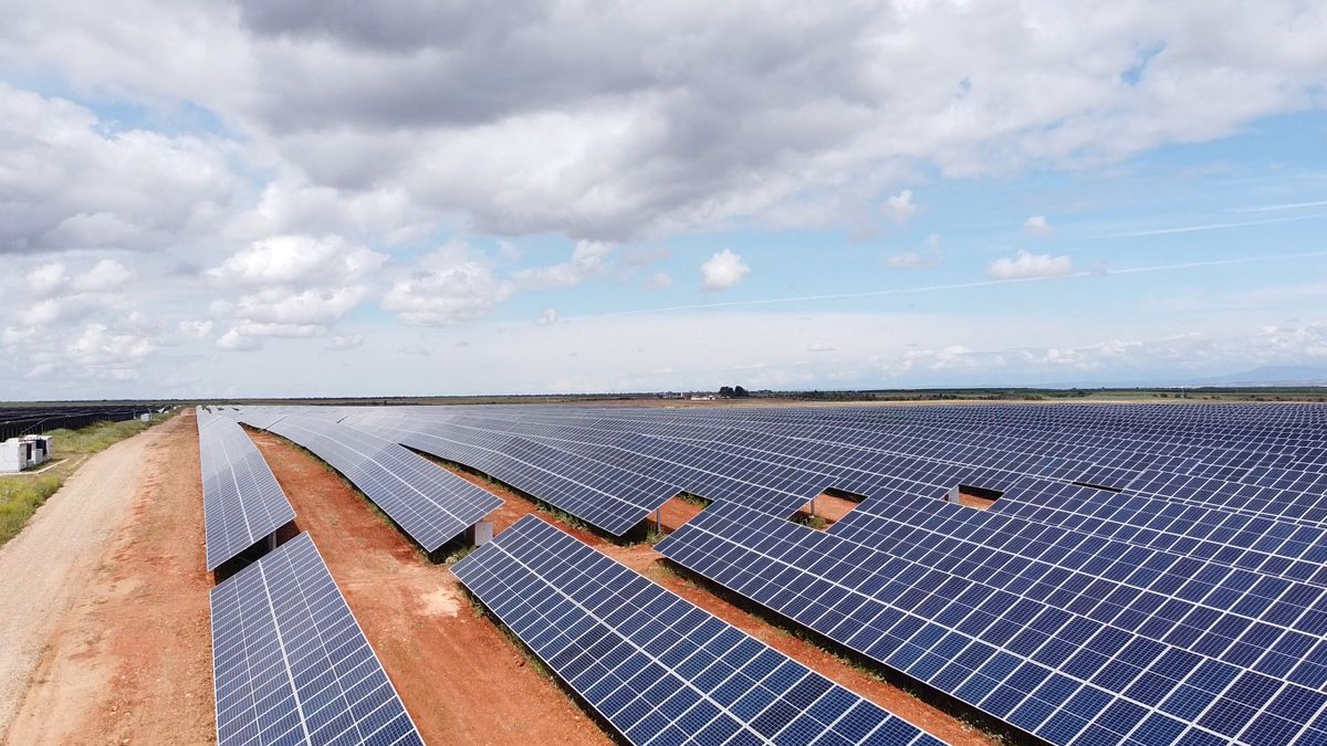 Drone Footage of Solar Farm Free Stock Video Footage, Royalty-Free 4K ...