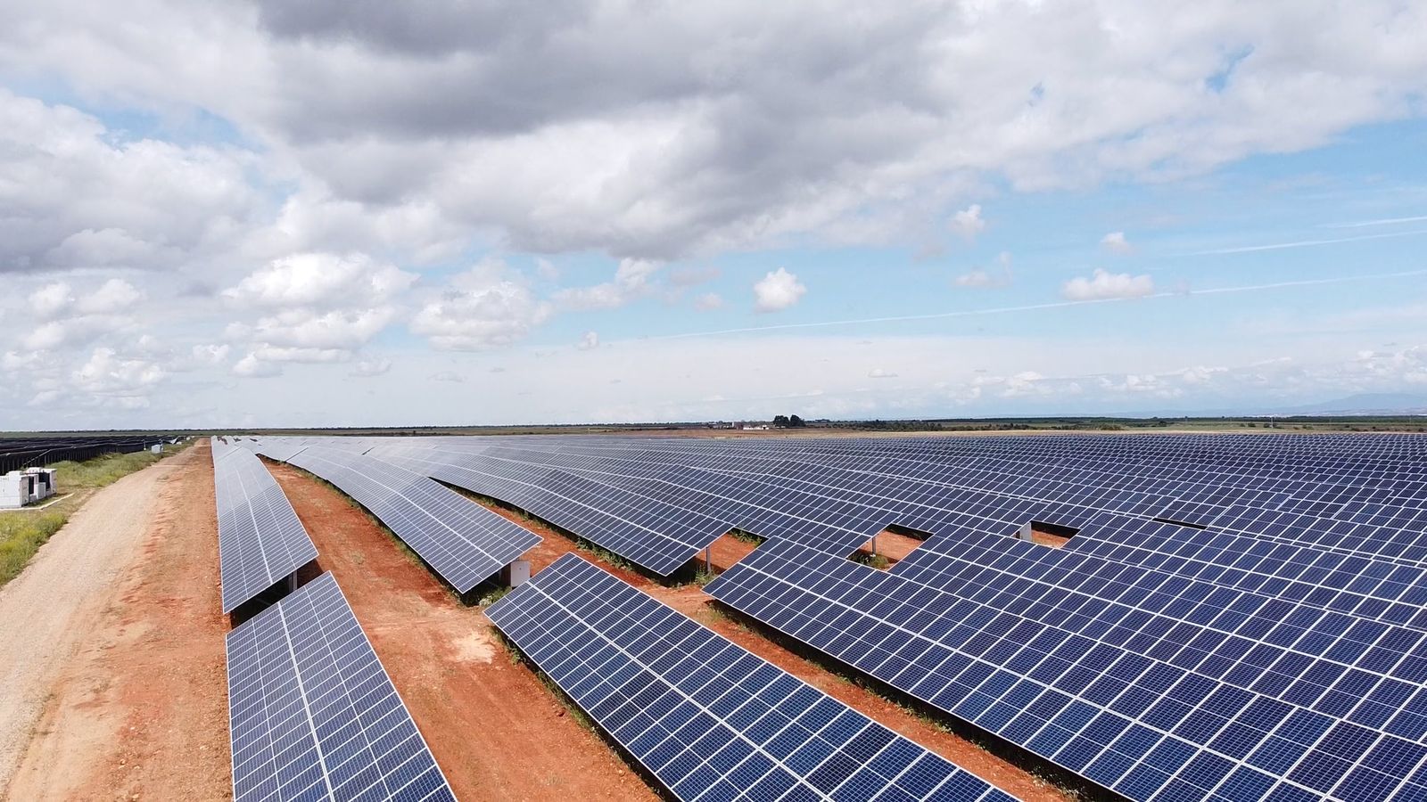Drone Footage of Solar Farm Free Stock Video Footage, Royalty-Free 4K ...