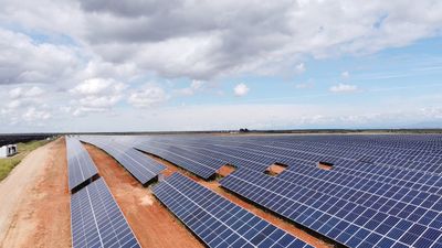Drone Footage of Solar Farm Free Stock Video Footage, Royalty-Free 4K ...