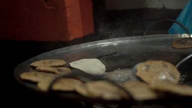close up of cooking
