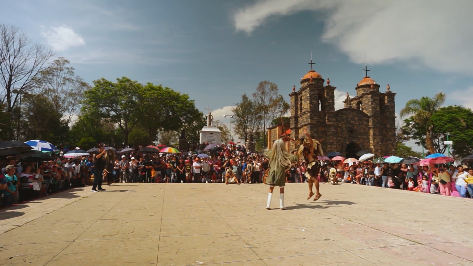 people in costumes doing a performance at the tastoanes festival 12333505
