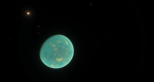 Planet in Space