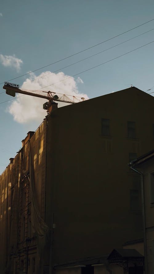 Crane over Buildings