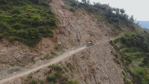 Car on Mountain Road