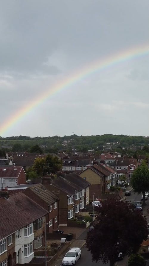 Rainbow over Town Street