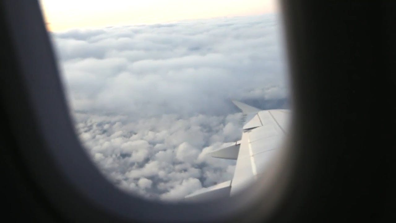 View From Aircraft Wing