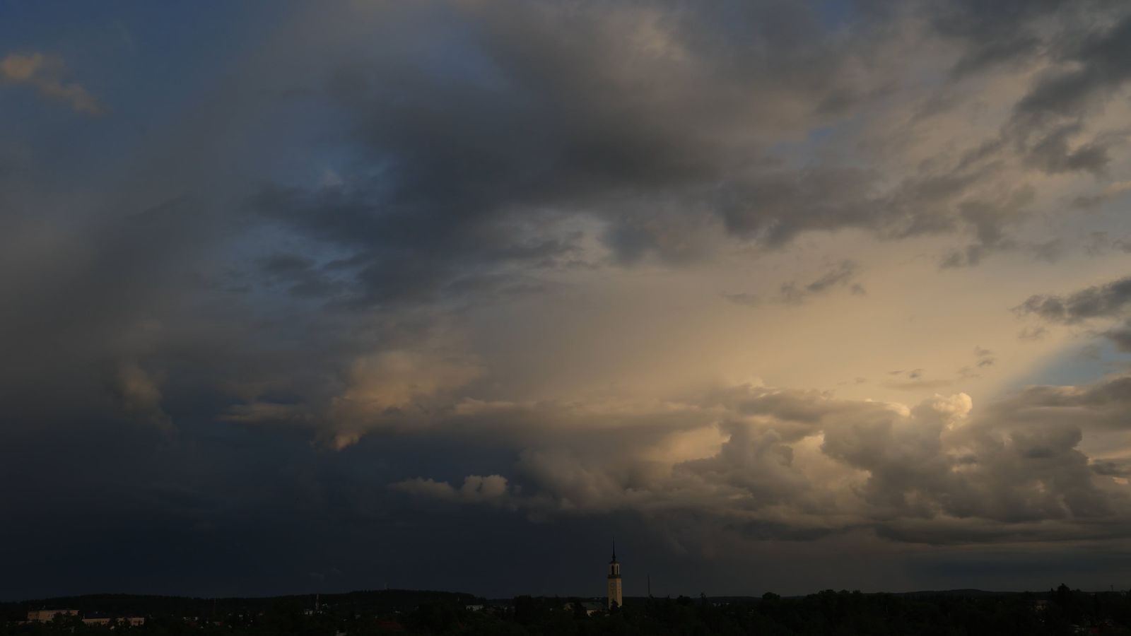 Time Lapse of Fluffy Moving Clouds in a Blue Sky Free Stock Video ...