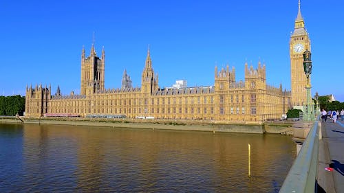 Palace of Westminster and Big Ben, London, England, UK