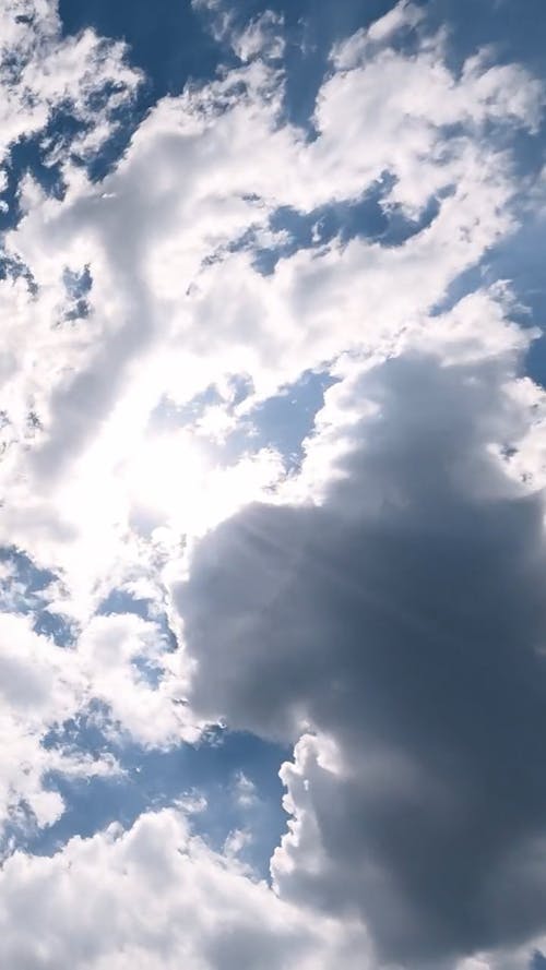 Time Lapse of the Sky with Clouds