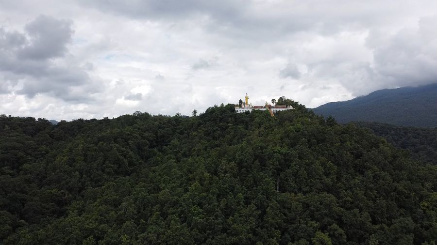Wat Phra That Doi Kham from above