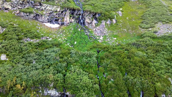 Drone Footage of a Rocky Mountain Free Stock Video Footage, Royalty ...