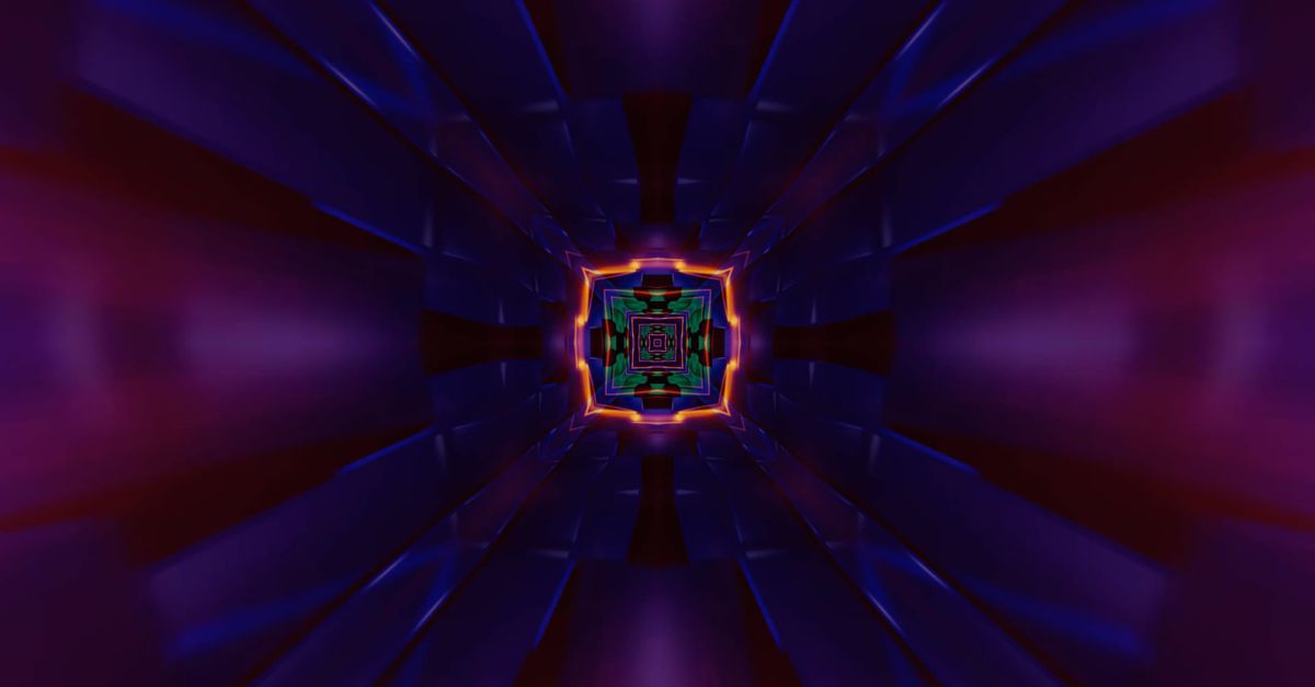Abstract CG Animation with Changing Shapes Free Stock Video Footage ...