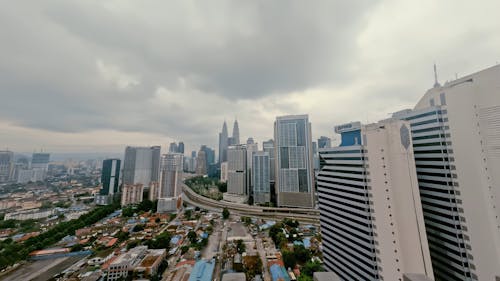 Time Lapse of a Modern City, Kuala Lumpur, Malaysia