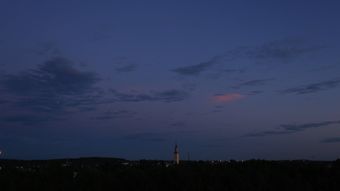 白天到黑夜视频素材