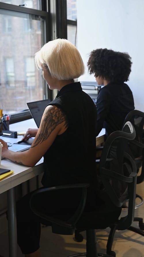 Women at Desk in Office
