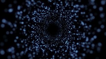 蓝色粒子高清视频免费下载视频素材