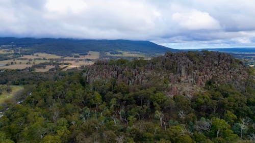 Drone Time Lapse of Mount Diogenes in Victoria, Australia 