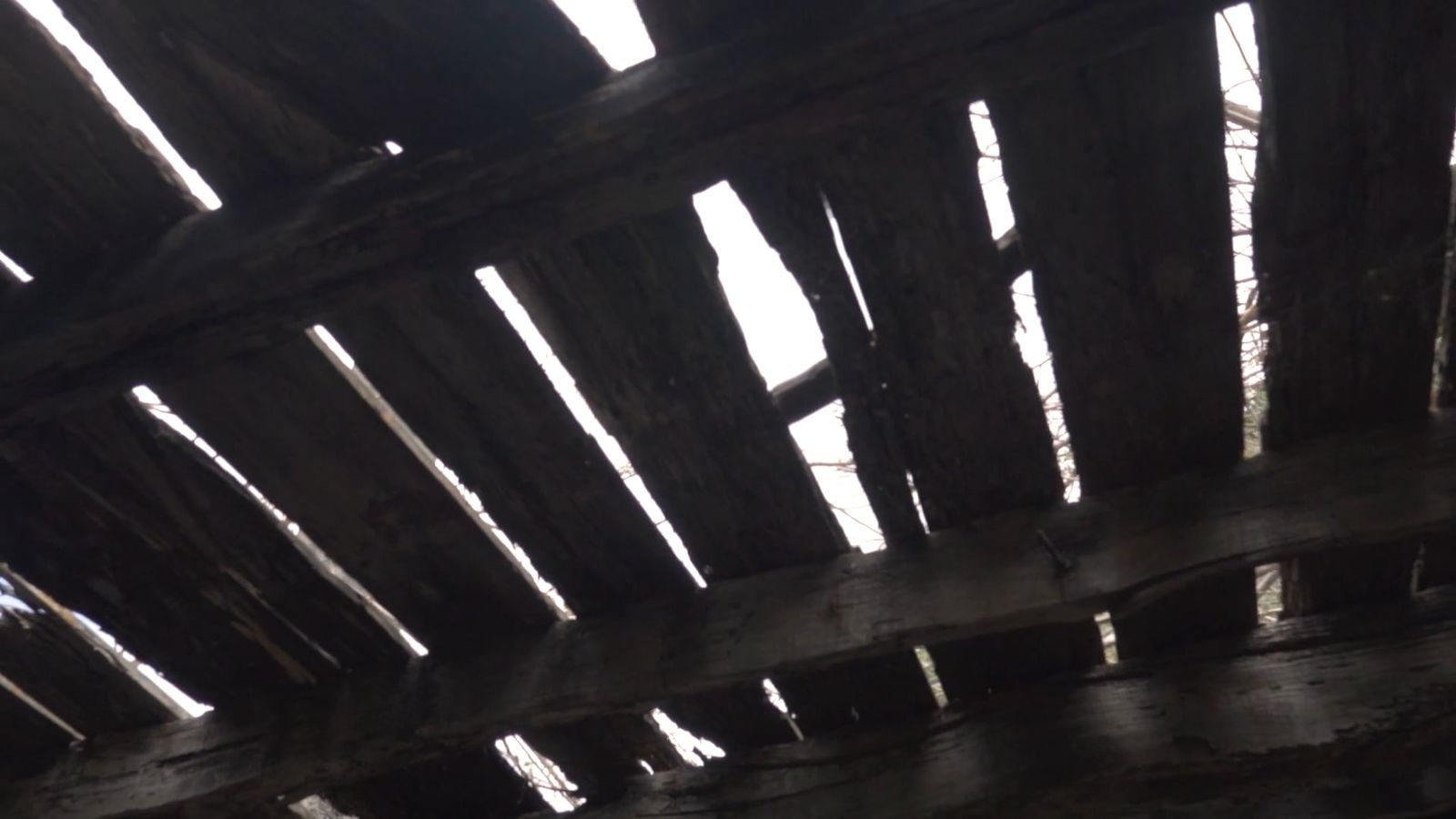 Broken Window of an Abandoned House Free Stock Video Footage, Royalty ...