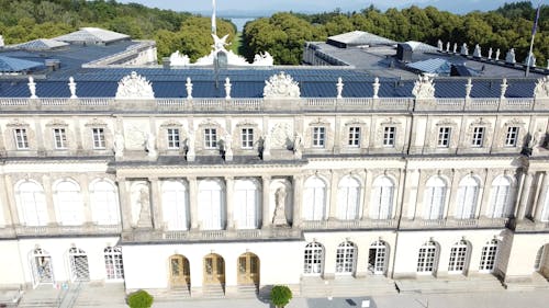 Drone Video of the Herrenchiemsee Palace in Germany