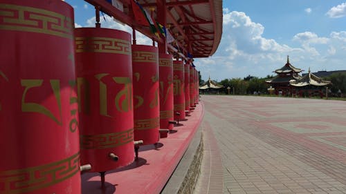 Rolling Prayer Wheels