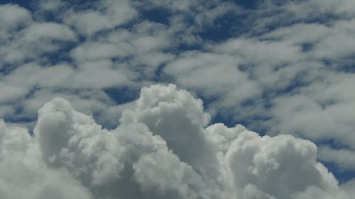 White Clouds on Sky